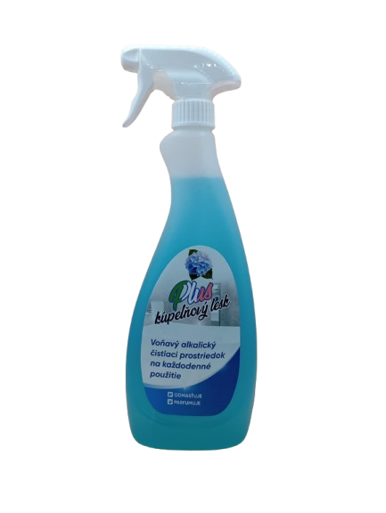 Plus Kúpeľňový lesk čistiaci alkalický prostriedok s rozprašovačom 750ml