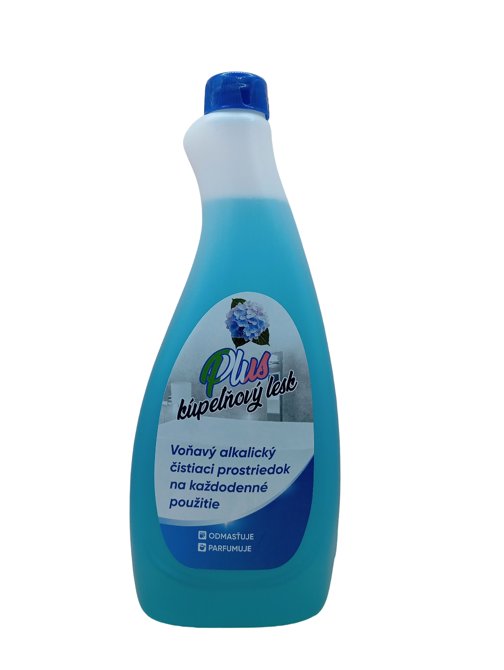 Plus Kúpeľňový lesk čistiaci alkalický prostriedok bez rozprašovača 750ml k.c 2655