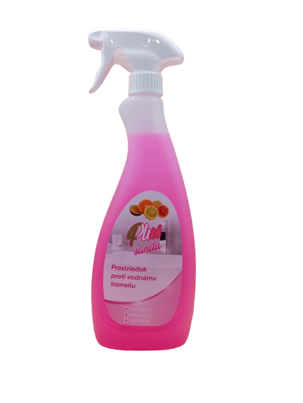 Plus Sanita prostriedok proti vodnému kameňu s rozprašovačom 750ml 
